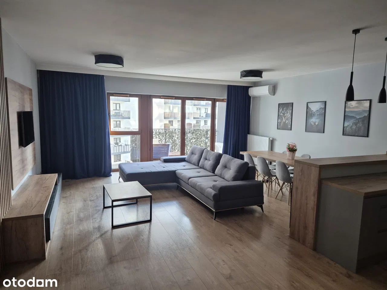 Duży salon! Nowe Osiedle na Bielanach! Klimatyzacja, garaż, komórka.